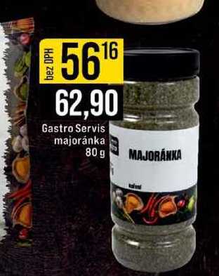 Gastro Servis majoránka 80 g 