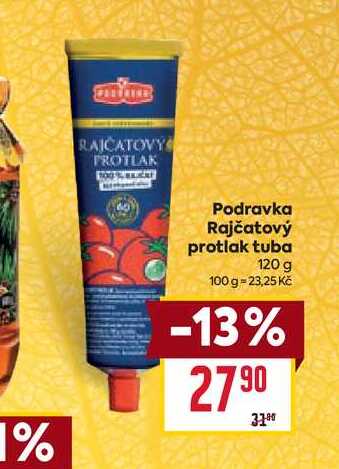 Podravka Rajčatový protlak tuba 120 g