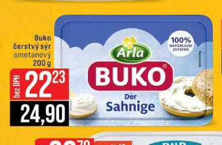 Buko čerstvý sýr smetanový 200 g 