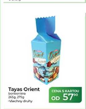 Tayas Orient bonboniéra 265g 