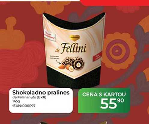 Shokoladno pralines de Fellini nuts (UKR) 145 g