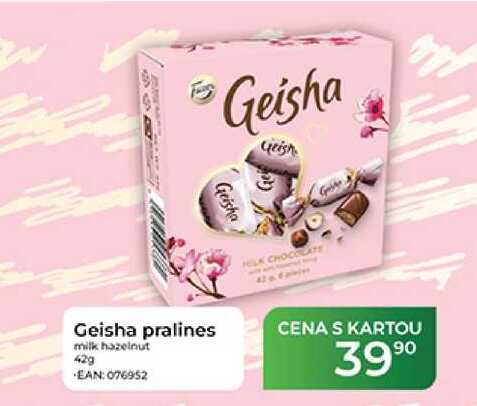 Geisha pralines milk hazelnut 42 g