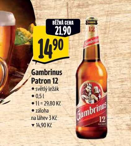   Gambrinus Patron 12  0,5 