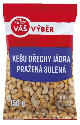 VÁŠ VÝBĚR Kešu, 150 g