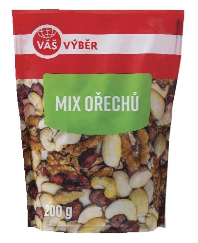 VÁŠ VÝBĚR Mix ořechů, 200 g