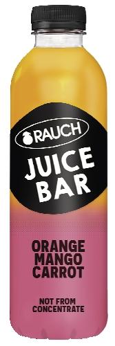 Rauch Juice Bar Mango, pomeranč, mrkev, 800 ml