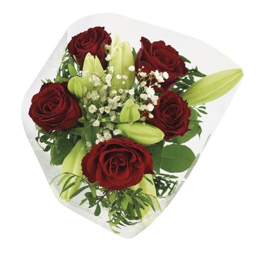 Kytice růže a lilie, 1 KS