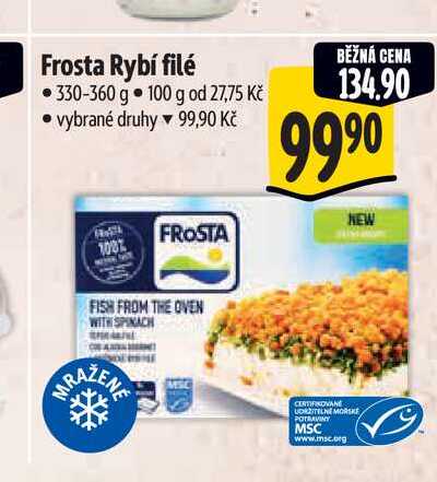 Frosta Rybí filé 330-360 g 