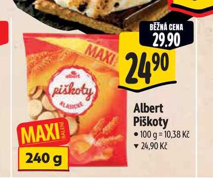  Albert Piškoty 100 g  