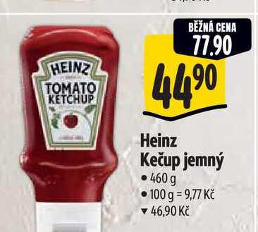 HEINZ kečup jemný 460 g