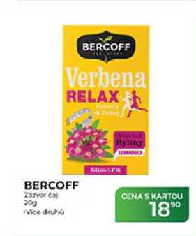 BERCOFF Zázvor čaj 20 g