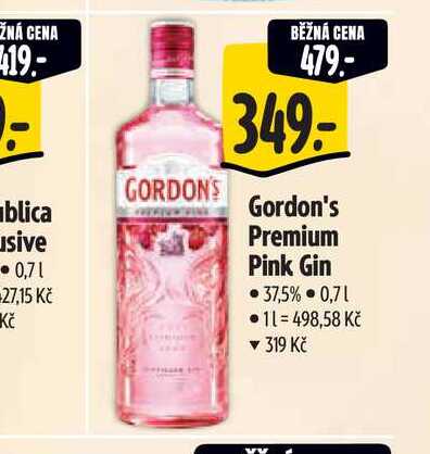 Gordon's Premium Pink Gin 0,7 l