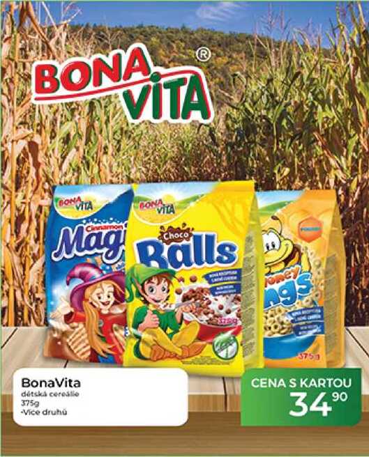BonaVita dětská cereálie 375g 
