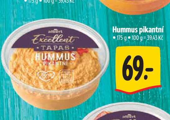   Hummus pikantní 175 g 