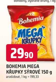 BOHEMIA MEGA KŘUPKY SÝROVÉ 150 g