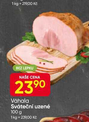 Váhala Sváteční uzené 100 g 