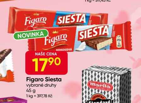 Figaro Siesta vybrané druhy 45 g 