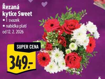 Řezaná kytice Sweet