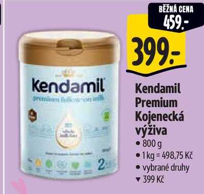 Kendamil Premium Kojenecká výživa, 800 g