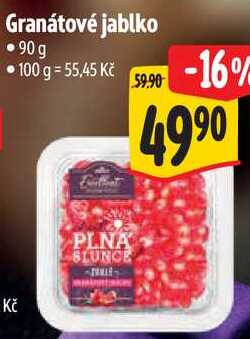 Granátové jablko, 90 g