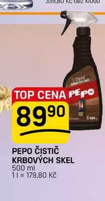PEPO ČISTIČ KRBOVÝCH SKEL 500 ml