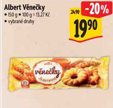 Albert Věnečky, 150 g 