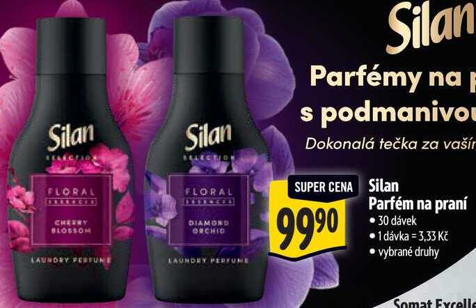 Silan Parfém na praní, 30 dávek