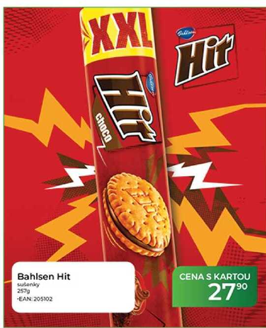 Bahlsen Hit sušenky 257g 