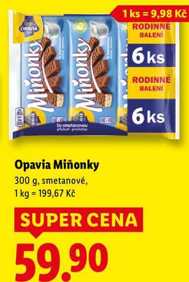 Opavia Miňonky, 300 g