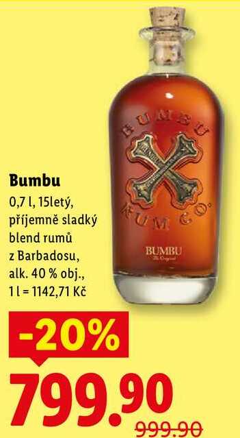Bumbu, 0,7 l