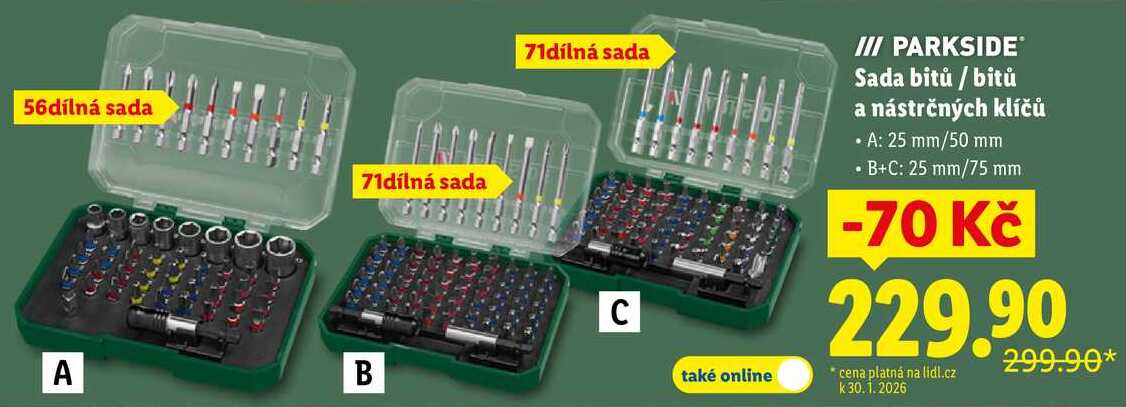 Sada bitů/bitů a nástrčných klíčů 