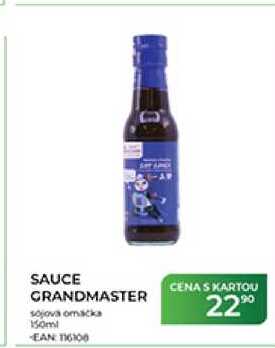 SAUCE GRANDMASTER sojova omacka 150ml 