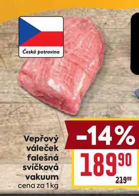 Vepřový váleček falešná svíčková vakuum cena za 1kg