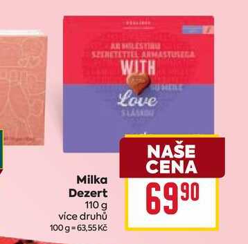 Milka Dezert 110 g 