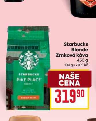 Starbucks Blonde Zrnková káva 450 g 