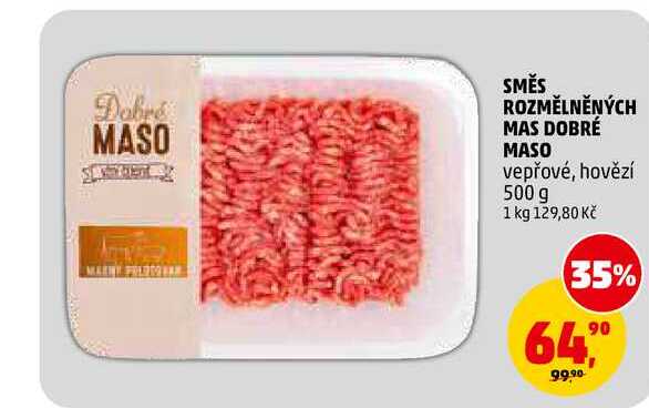 SMĚS ROZMĚLNĚNÝCH MAS DOBRÉ MASO, 500 g