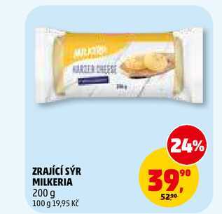 ZRAJÍCÍ SÝR MILKERIA, 200 g