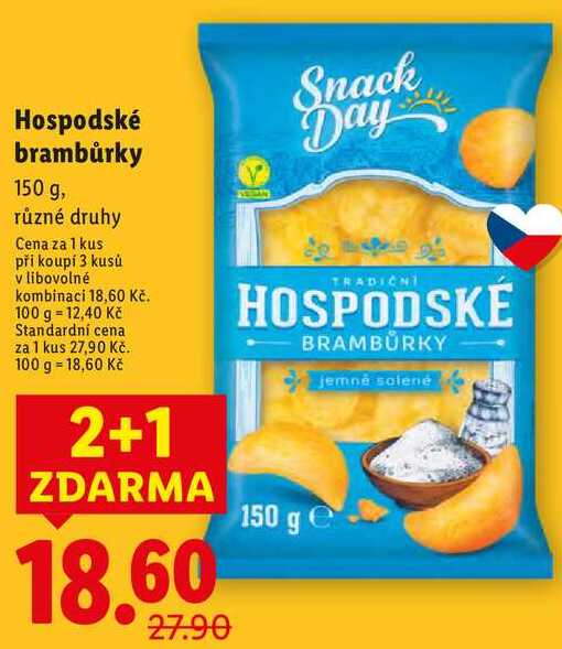 Hospodské brambůrky, 150 g