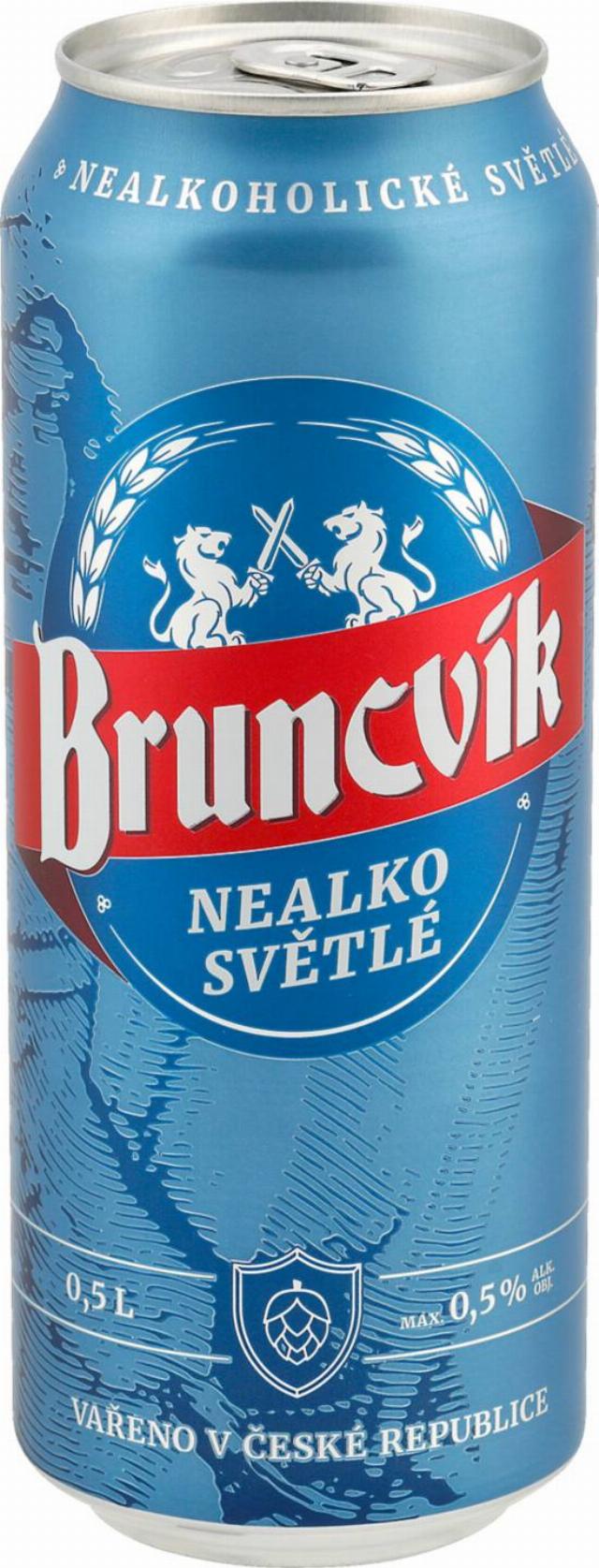 Bruncvík Pivo světlé nealkoholické