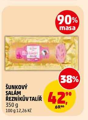 ŠUNKOVÝ SALÁM ŘEZNÍKŮV TALÍŘ, 350 g 
