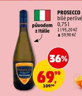 PROSECCO, 0,75 l