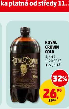 ROYAL CROWN COLA, 1,33 l