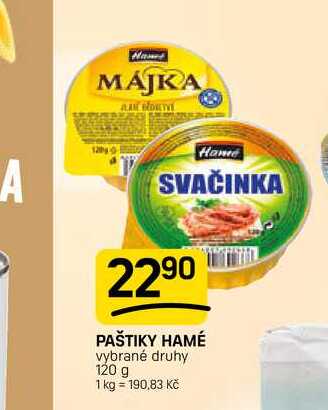 PAŠTIKY HAMÉ vybrané druhy 120 g 