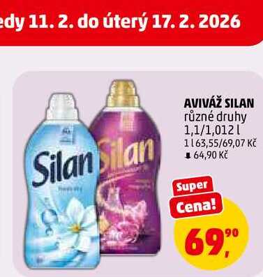 AVIVÁŽ SILAN, 1,1 l