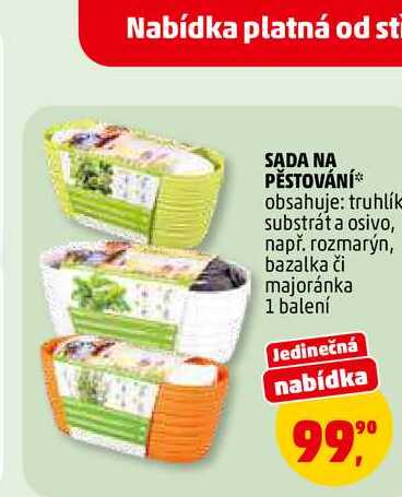 SADA NA PĚSTOVÁNÍ, 1 balení 