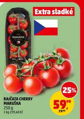RAJČATA CHERRY MARUŠKA, 250 g