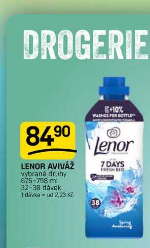 LENOR AVIVÁŽ vybrané druhy 675-798 ml 