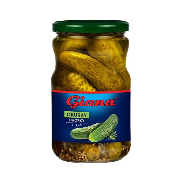 Giana Okurky sterilované  6-9cm