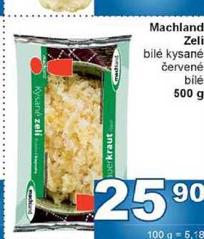 Machland Zeli bílé kysané červené bílé 500 g 