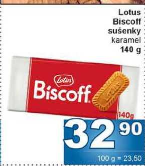 Lotus Biscoff sušenky karamel 140 g